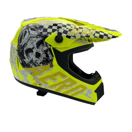 Casca cross/atv copii Mejia galben marime M