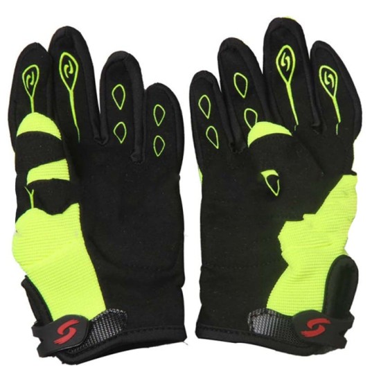 Manusi cross/atv copii Aero verde fluo marime XS