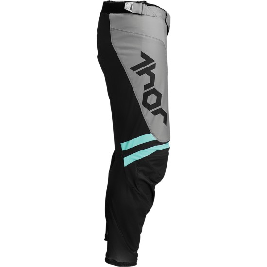 Pantaloni cross/enduro/atv Thor Pulse Cube, negru/gri, marime 32
