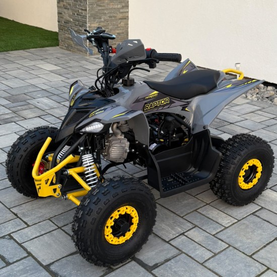 Atv copii 110cc Mini Raptor 6" automat 4T galben