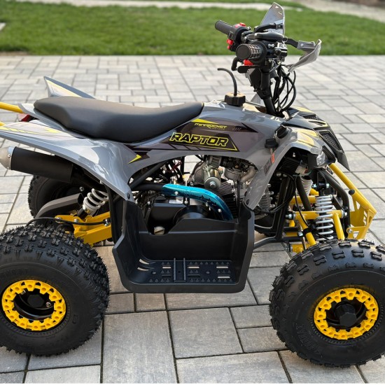Atv copii 110cc Mini Raptor 6" automat 4T galben