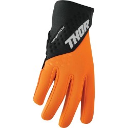 Manusi cross/atv Thor Spectrum Cold, negru/portocaliu, marime XL
