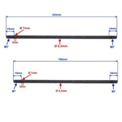 Set 4 prezoane cilindru 110-125cc 154FMI