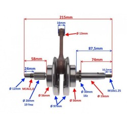 Ambielaj cross 160cc YX160