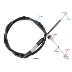 Cablu acceleratie atv 90-125cc