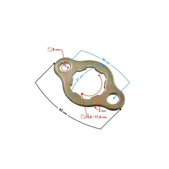 Siguranta pinion fata atv-cross