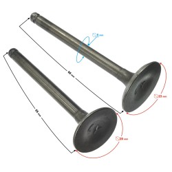 Set supape atv 110cc