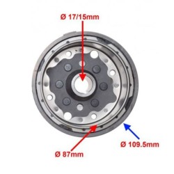 Rotor cross 140cc YX140