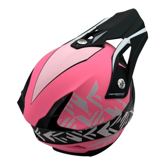 Casca cross/atv copii MiniRocket roz marime YS