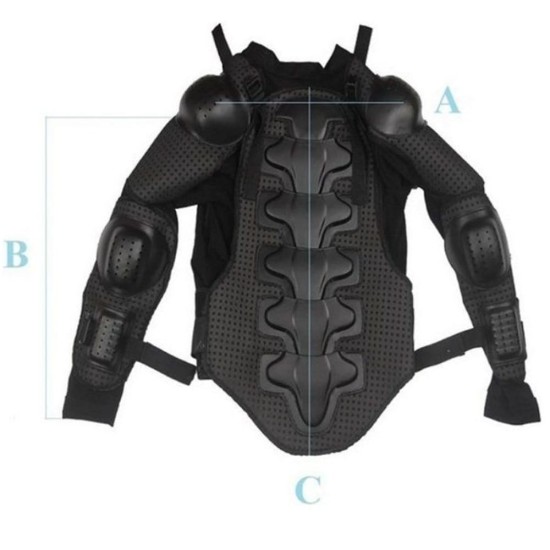 Armura protectie moto Rival Store negru marime 2XL