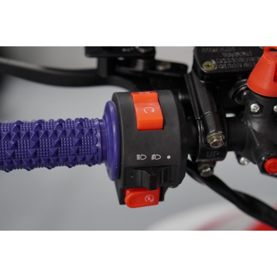 Atv NCX Tracker 7" 125cc 4T benzina rosu