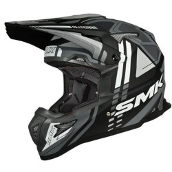 Casca cross/enduro SMK Allterra X-Sprint negru/gri/alb marime L