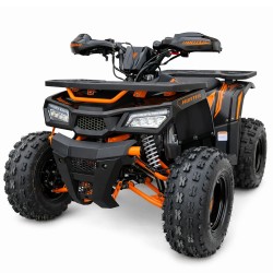 Atv 125cc Tao Hunter II 8" automat 4T benzina negru/portocaliu