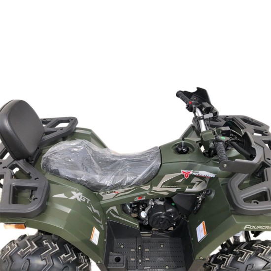 Atv 200cc Tao Shark Fourcraft 4T benzina 10" Verde