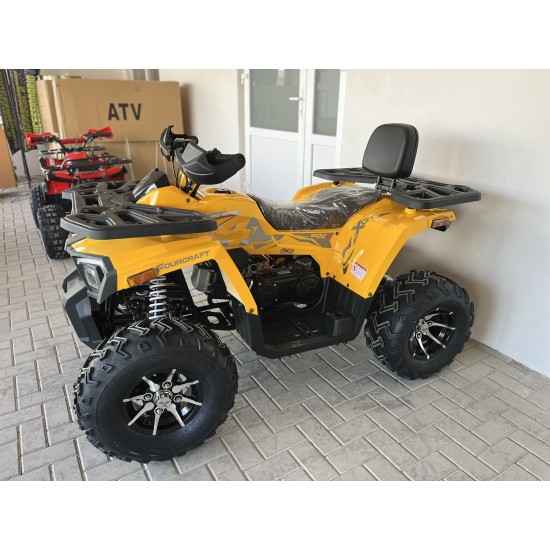 Atv 200cc Tao Shark Fourcraft 4T benzina 10" Galben