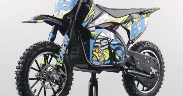 Motocicleta electrica copii NCX Thor Pro 1000W negru/galben