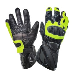 Manusi moto Adrenaline Lynx Sport, negru/fluorescent, marime L