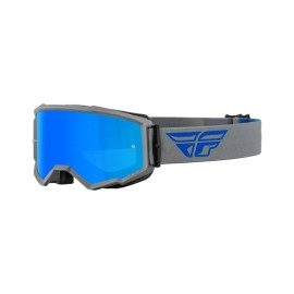 Ochelari cross/enduro Fly Racing Zone, albastru/gri