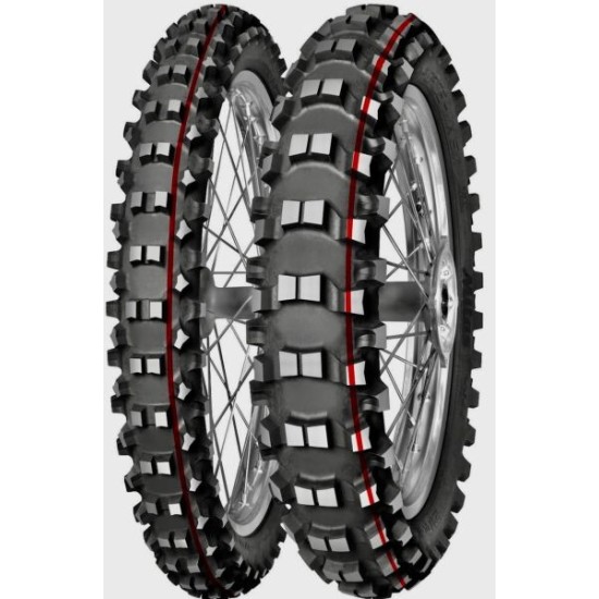 Anvelopa cross/enduro Mitas 80/100-21 Terra Force - Mx Sm Soft Medium Red