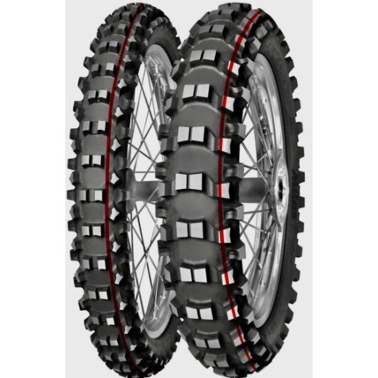 Anvelopa cross/enduro Mitas 90/90-21 Terra Force - Mx Sm Soft Medium Red