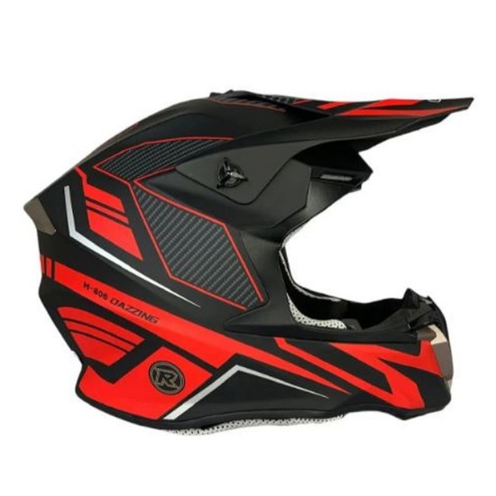 Casca cross/atv Rival Store H806 negru/rosu marime S