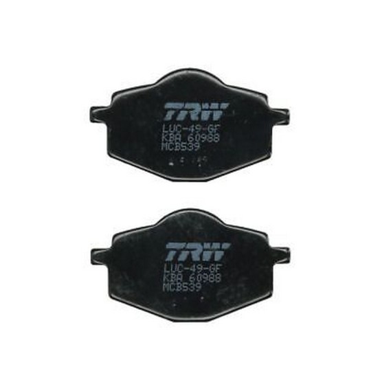 Placute frana TRW MCB539
