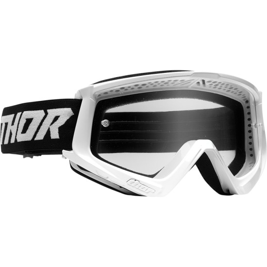 Ochelari cross/atv Thor Combat Racer, alb/negru
