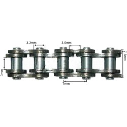 Lant transmisie Pocket Bike-Mini-Atv 25H, 174 bolt-87 zale, subtire