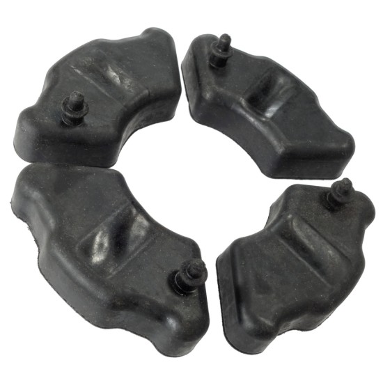 Set 4 tampoane roata spate moped