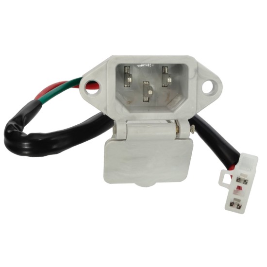 Mufa incarcare bicicleta-scuter electric, cu capac protectie