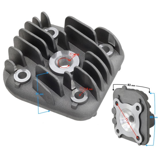 Chiuloasa scuter Minarelli-Aprilia-Yamaha 50cc