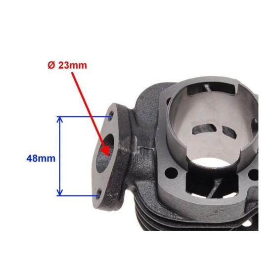 Set motor Yamaha BWS-Booster 70cc, 47mm