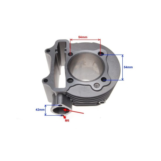 Set motor scuter GY6 4T 150cc, 57.40mm