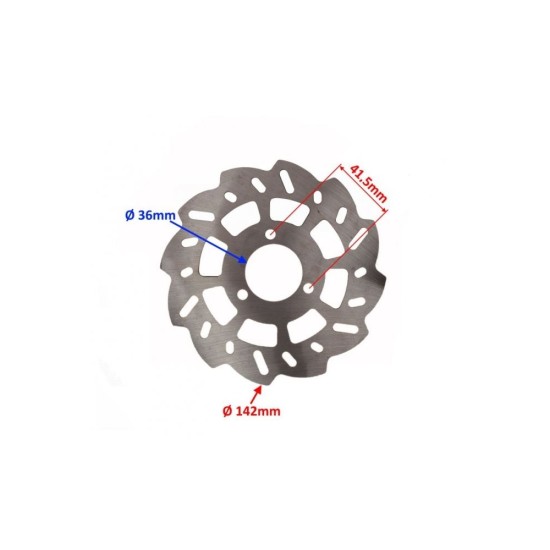 Disc de frana Pocket Cross 138/37mm