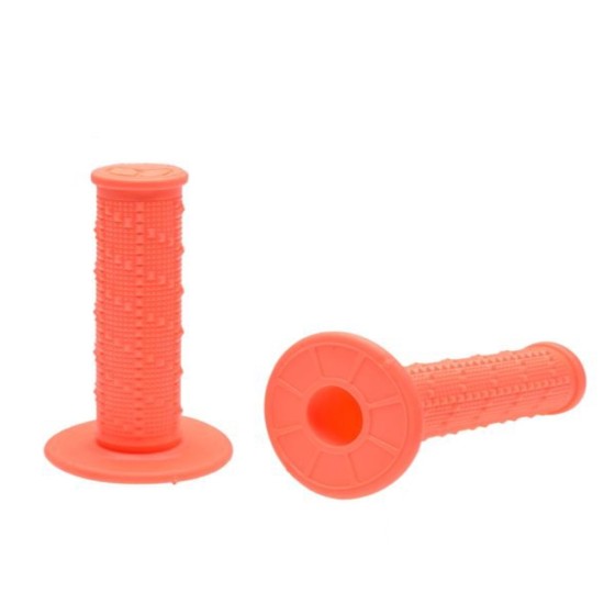 Set 2 mansoane cross-enduro universale, 22mm, portocaliu