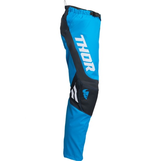 Pantaloni cross/atv Thor Sector Chev, negru/albastru, marime 32