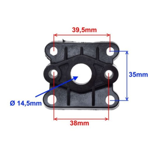 Galerie admisie carburator Pocket Bike 47-49cc 2T, Rival Store