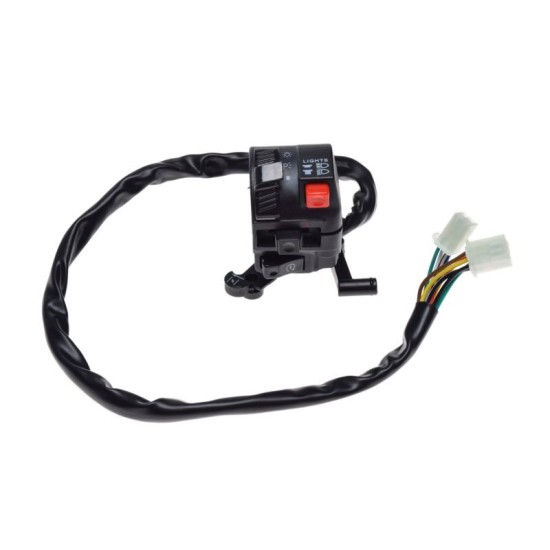 Bloc lumini cu maneta soc universal atv , 2 mufe, 6-4 pini, Rival Store