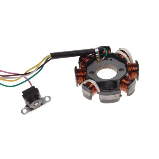 Stator-magnetou atv, 8 bobine, 5 fire, Rival Store