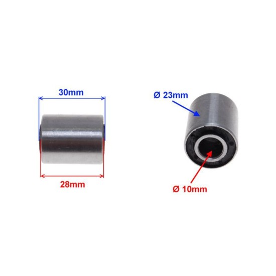 Set 2 bucse atv metal-cauciuc 23x30x10, Rival Store