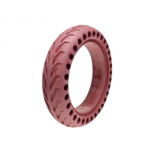 Anvelopa trotineta electrica plina, 8.5x2" Xiaomi M365/Pro, rosu inchis, Rival Store