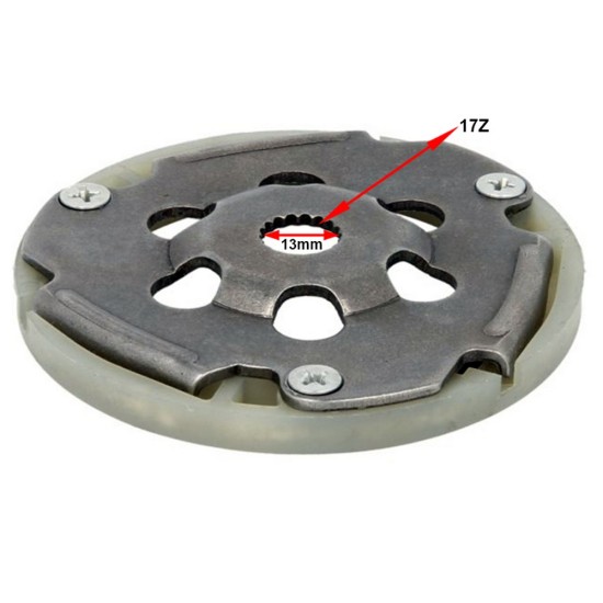 Bendix pornire GY6, diametru interior 13mm, 17 dinti