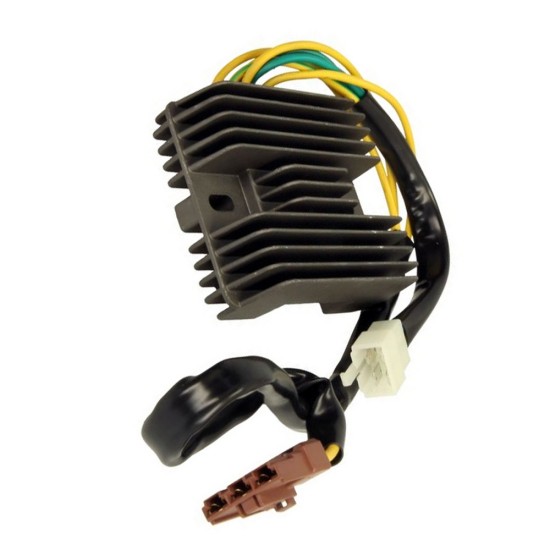 Releu incarcare Piaggio 125-500 12V 4T, 7 fire, 110x80mm, distanta prinderi 80mm
