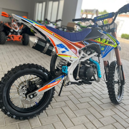 Cross 125cc Upbeat 17/14 benzina 4T albastru