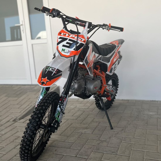 Cross 140cc Ncx Vyper 17/14 benzina 4T portocaliu/alb