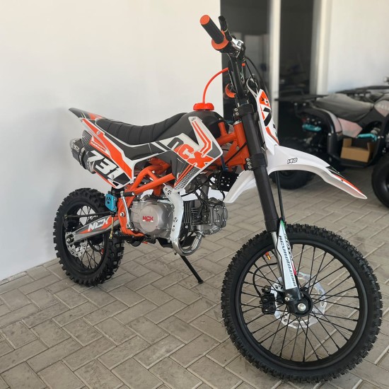 Cross 140cc Ncx Vyper 17/14 benzina 4T portocaliu/alb