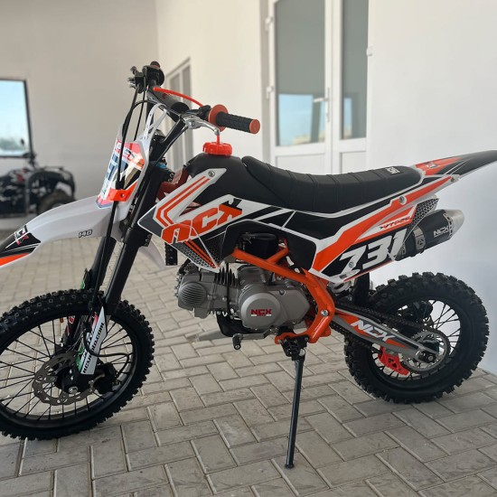 Cross 140cc Ncx Vyper 17/14 benzina 4T portocaliu/alb